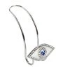 Lunna Silver Evil Eye Headrest Hook