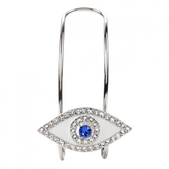 Silver Evil Eye Headrest Hook