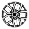 Pilot 16" Black And Silver Wheel Cover, WH142-16S-B