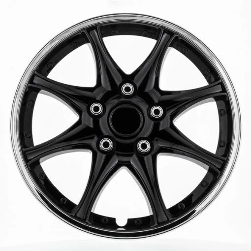 Dual Tone Chrome And Black 17"