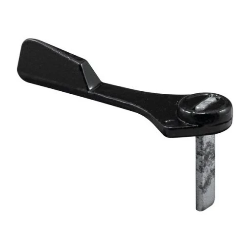 Black Sliding Door Latch Lever