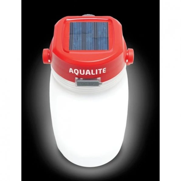 Aqualite Solar Powered Lantern & Basic Emergency Kit