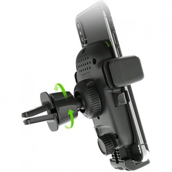 Easy One Touch Wireless Fast Charge Air Vent Mount
