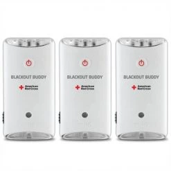 American Red Cross Blackout Buddy Emergency Flashlight Blackout Alert & Night Light With