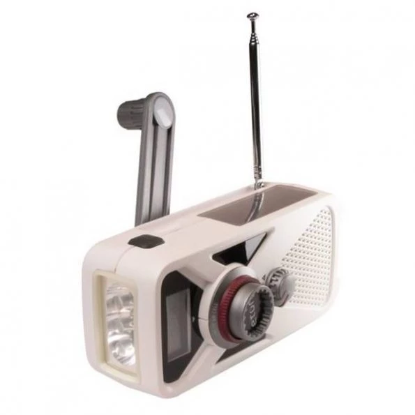Frx2 Compact Hand Turbine Am/Fm/Noaa Weather Radio With Usb