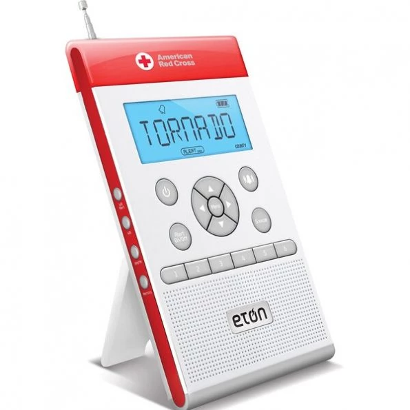 "Zoneguard" Slim, Sleek And Super Advanced Weather Alert Clock Radio