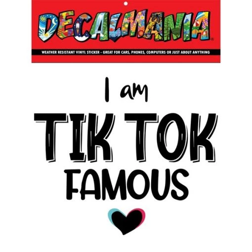 DecalMania – Tik Tok Famous 6in