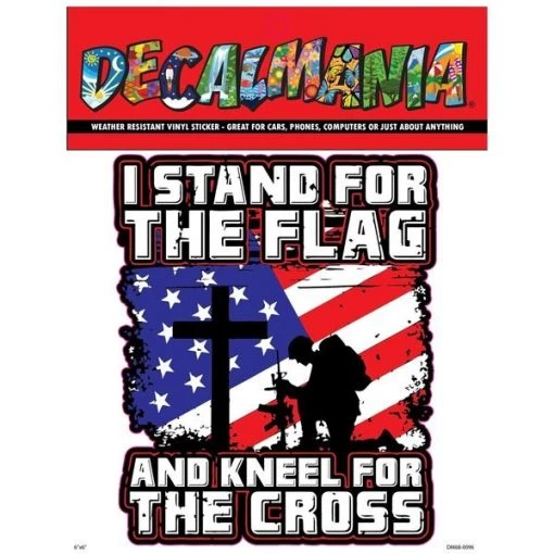 Decalmania Decal I Stand For The Flag 6in 1 Decal I Stand For The Flag 6in