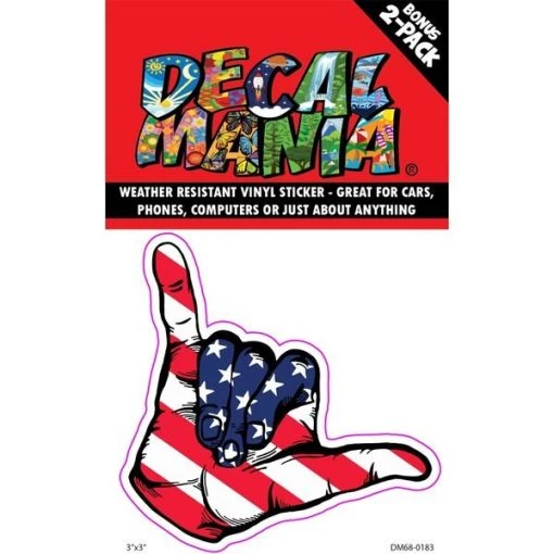 DecalMania – American Aloha 3in, PK 2