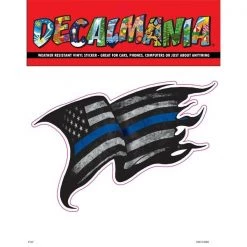 Decalmania Decal Blue Lives Matter Flag 3 6in