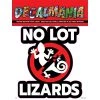 DecalMania - No Lot Lizards 6in