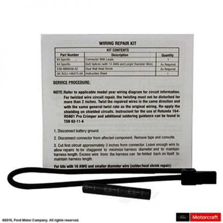Motorcraft Rear Window Defroster Grid Terminal Connector, WPT-371