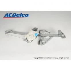 Acdelco Power Window Motor And Regulator Assembly 2007-2009 Cadillac Srx V6 V8