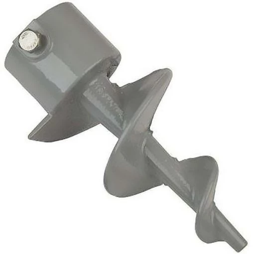 Tommy Docks 8530420 Gray Steel Auger Foot