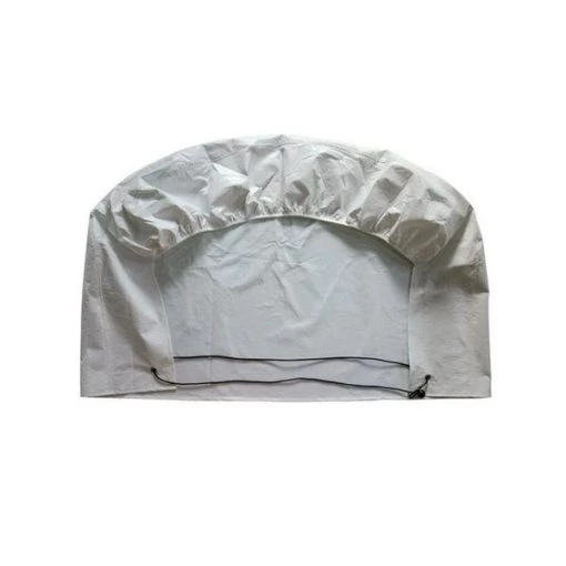 Aleko DTC2427WH-UNB 27 in. Weather-Resistant Dual Axle RV & Car Tire Cover; White