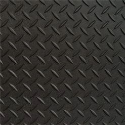 Diamond Deck 84710 7.5 x 10 ft. Black Textured Floor Mat