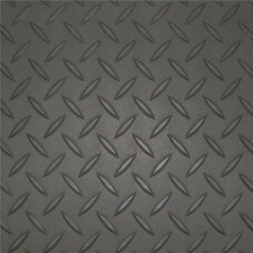 Diamond Deck 86724 7.5 x 24 ft. Charcoal Textured Large Car Mat