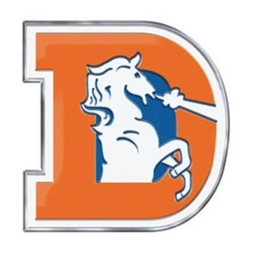 Denver Broncos Auto Emblem Color Alternate Logo