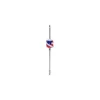 Wilson Cb Antennas Wilson Antennas 305FLAG T2000 Series Mobile CB Trucker Antenna with 10 Shaft White & US Flag