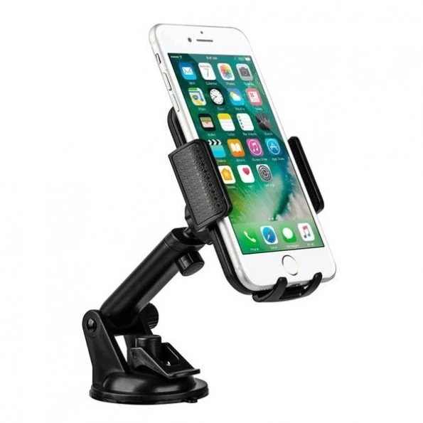 Alcatel HOCU-36 Universal Dashboard Windshield Cell Phone Car Mount Phone Holder with Adjustable Extension Arm