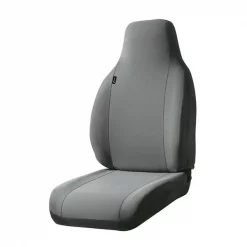 Fia F48-SP801GRAY Protector Gray Seat Cover - Semi Car Front Bucket Seats & Poly-Cotton