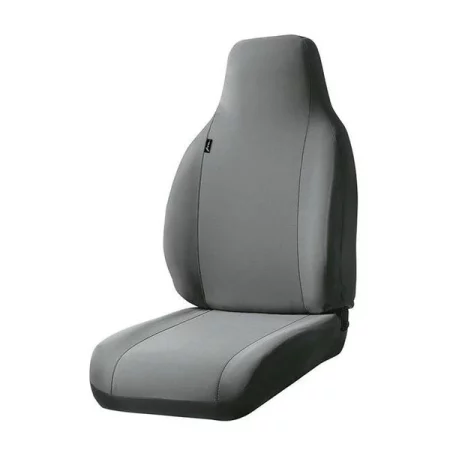 Fia F48-SP801GRAY Protector Gray Seat Cover - Semi Car Front Bucket Seats & Poly-Cotton