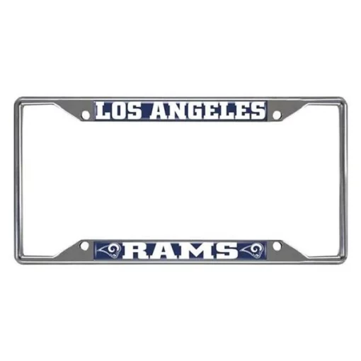 Fanmats FAN-21381 Los Angeles Rams NFL License Plate Frame