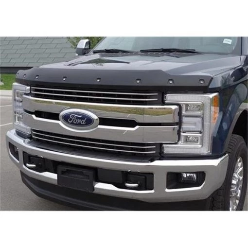 Tough Guard TG8G17 Textured Black Form Fit Hood Protector for Ford F250-F350