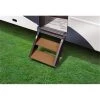 Prest-O-Fit Presto Fit P2G-20237 19.5 in. Step Rug for RV Entry Steps - Buckish Brown - 2 Piece
