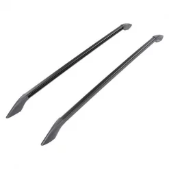 Perrycraft PERAVXX38-B Aventura Roof Rail Set; Black – 38 in.