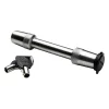 B&W Hitches TS51234 Tri-Max Stainless Steel Class III & IV Receiver Lock Fits All 2 in. Receivers
