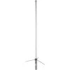 TRAM WSP1477 Pre-Tuned 144MHz-148MHz VHF & 430MHz-460MHz UHF Amateur Dual-Band Base Antenna White Fiberglass
