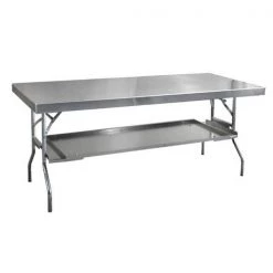 Pit Pal 394 Mounts Under Folding Table with Aluminum Lower Deck Shelf
