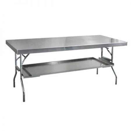 Pit Pal 394 Mounts Under Folding Table with Aluminum Lower Deck Shelf