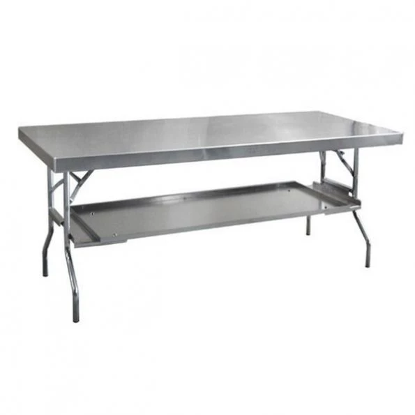 Pit Pal 394 Mounts Under Folding Table with Aluminum Lower Deck Shelf