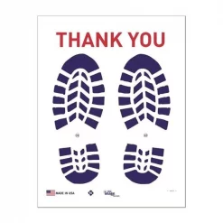 Slip-N-Grip M3273PE2280A 17 x 22 in. Prime Heavy Duty Treated Paper Floor Mat – Blue – 500 per Box