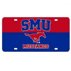 R & R Imports LP-C-SMU19 Southern Methodist University Metal License Plate