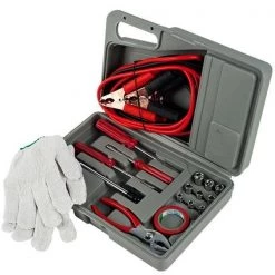 Stalwart 75-CAR1033 30 Piece Emergency Roadside Automobile Assistance Kit