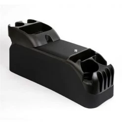 TSI Products 54211 Clutter Catcher- Low Profile Center Console; Black