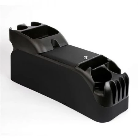 TSI Products 54211 Clutter Catcher- Low Profile Center Console; Black