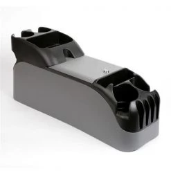 TSI Products 54215 Clutter Catcher- Low Profile Center Console; Grey