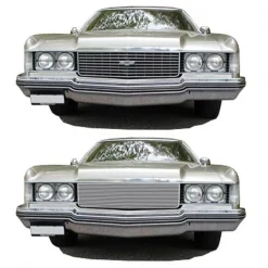 AirBagIt BIL-CH-88 Billet Grille 1974-1974 Chevrolet Impala Insert Grill