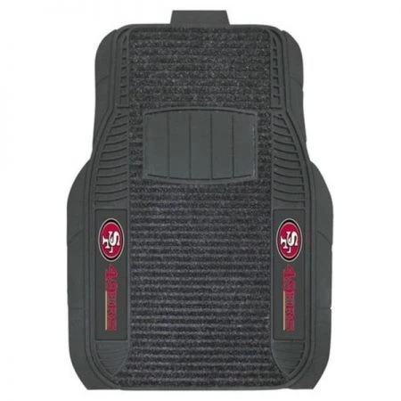 Fanmats San Francisco 49ers Car Mats Deluxe Set