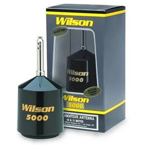 Wilson W5000RT-B 5000 Roof Top Mount Base Load CB Antenna – Black