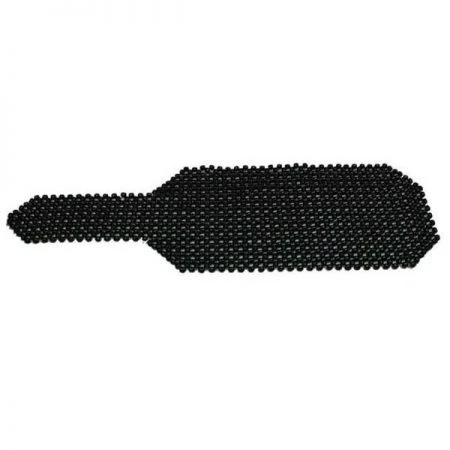 Barjan 08717359 BLACK WOODEN BEADED SEAT CUSHION