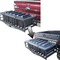 Great Day HNRCK1 Hitch-n-Ride Coversion Kit Z Bar With 7 Inch Rise – Truck to ATV-UTV