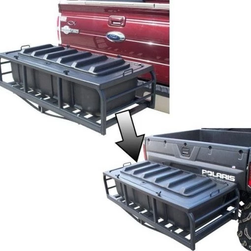 Great Day HNRCK1 Hitch-n-Ride Coversion Kit Z Bar With 7 Inch Rise – Truck to ATV-UTV