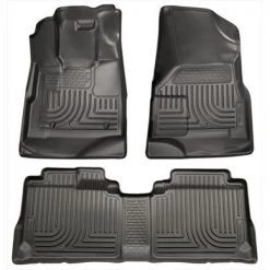 Husky Liner 98131 Weatherbeater Series Thermoplastic Olefin Black Front & 2Nd Seat Floor Liners