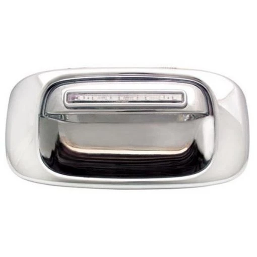 IPCW CLR99CT Cadillac Escalade 1999 – 2006 LED Tailgate Handle; Chrome Red LED Clear Lens