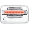 IPCW FLR04CF Ford F150; F250 Ld 2004 - 2008 LED Door Handle; Front; Chrome Red Led; Clear Lens 2Ps. Per Set